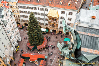Innsbruck Christmas Market by day
